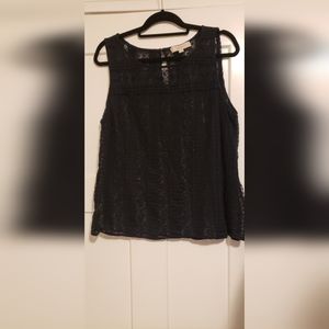 Loft lace needs camisole navy